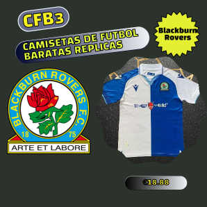 camiseta replica Blackburn Rovers
